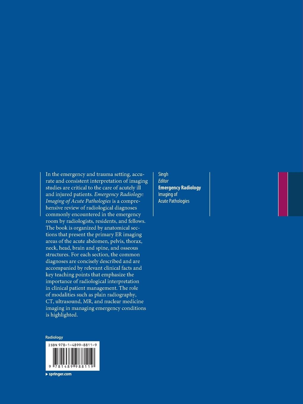 Rückseitencover Emergency Radiology
