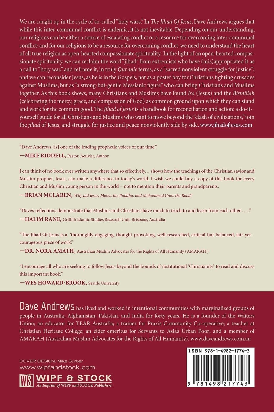 Rückseitencover The Jihad of Jesus