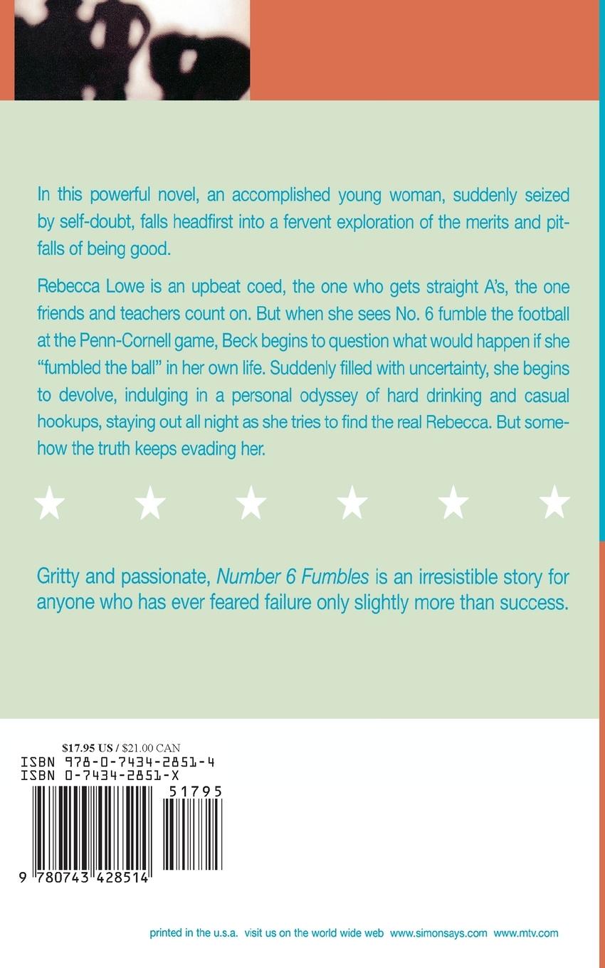 Rückseitencover Number 6 Fumbles