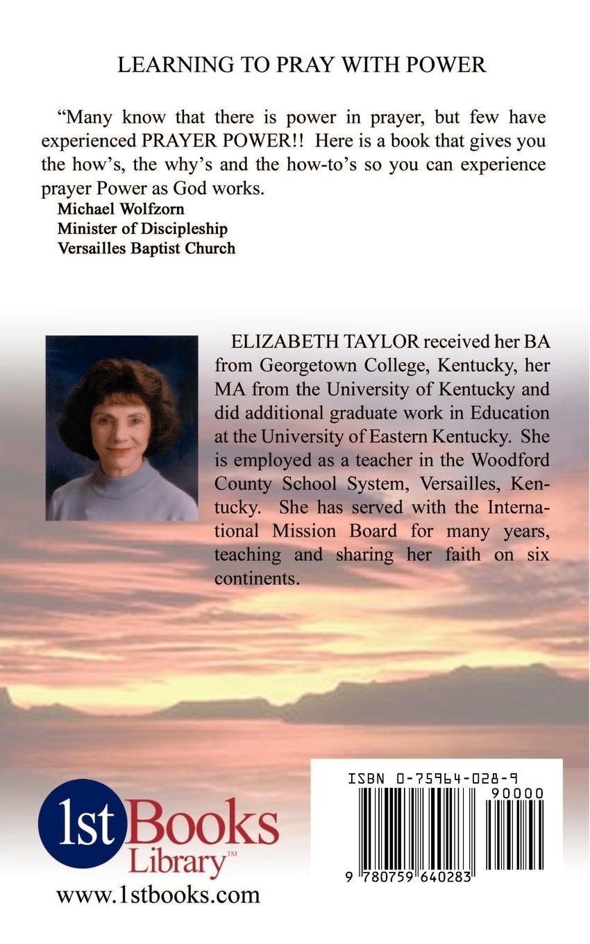 Rückseitencover Prayer