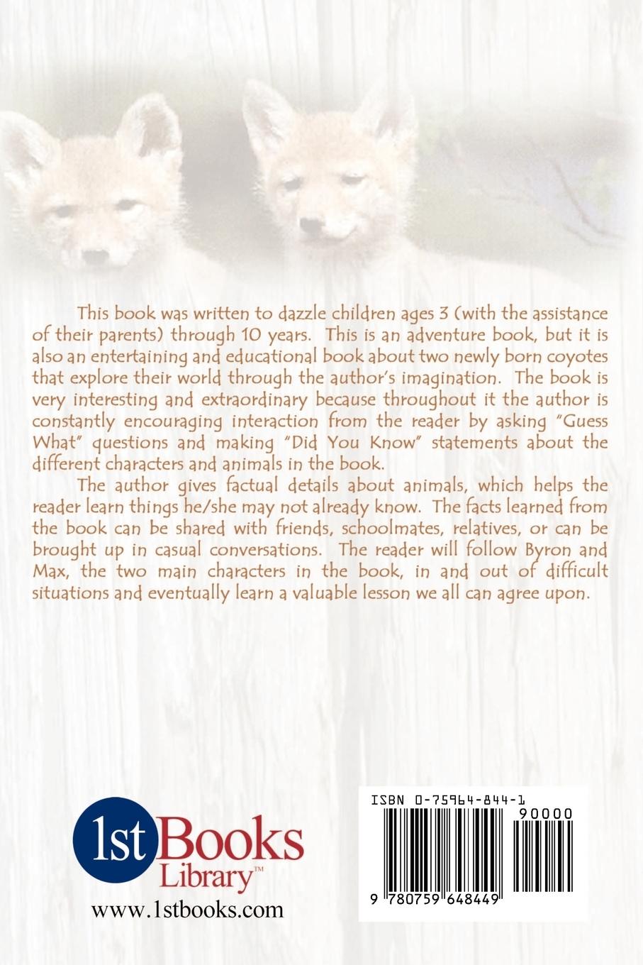 Rückseitencover The Adventures of Byron and Max