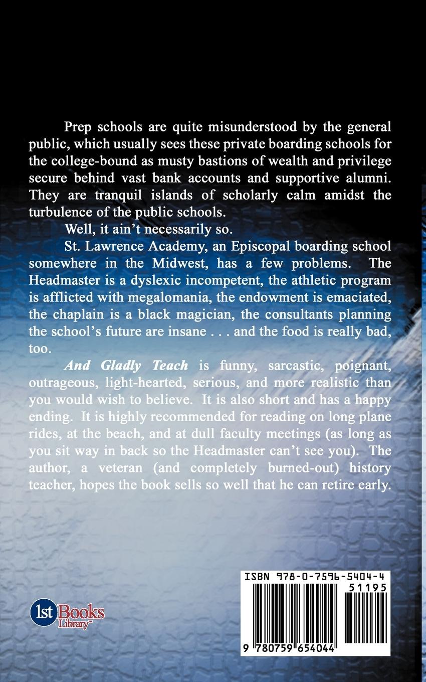 Rückseitencover And Gladly Teach