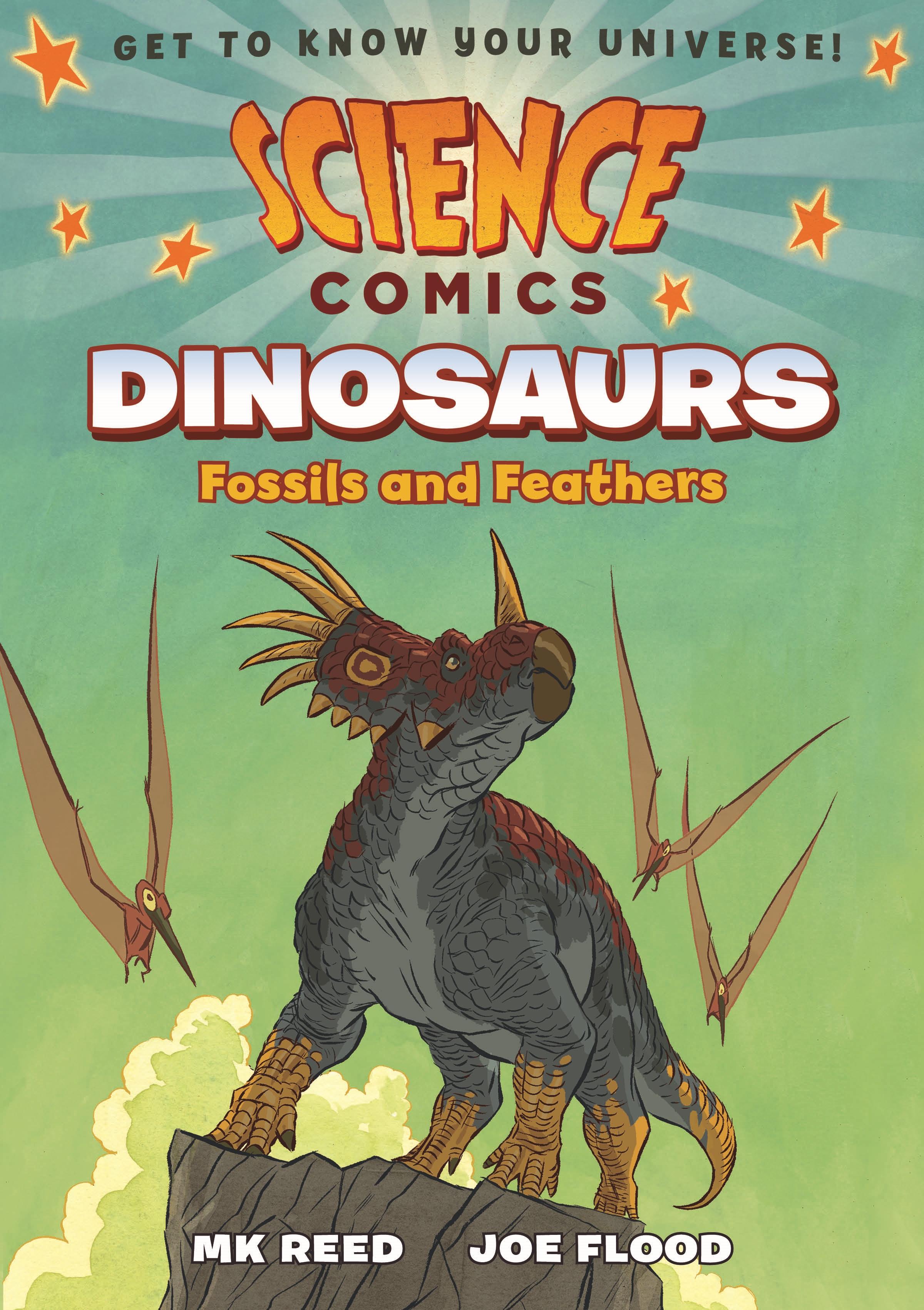 Vorderes Coverbild Science Comics: Dinosaurs