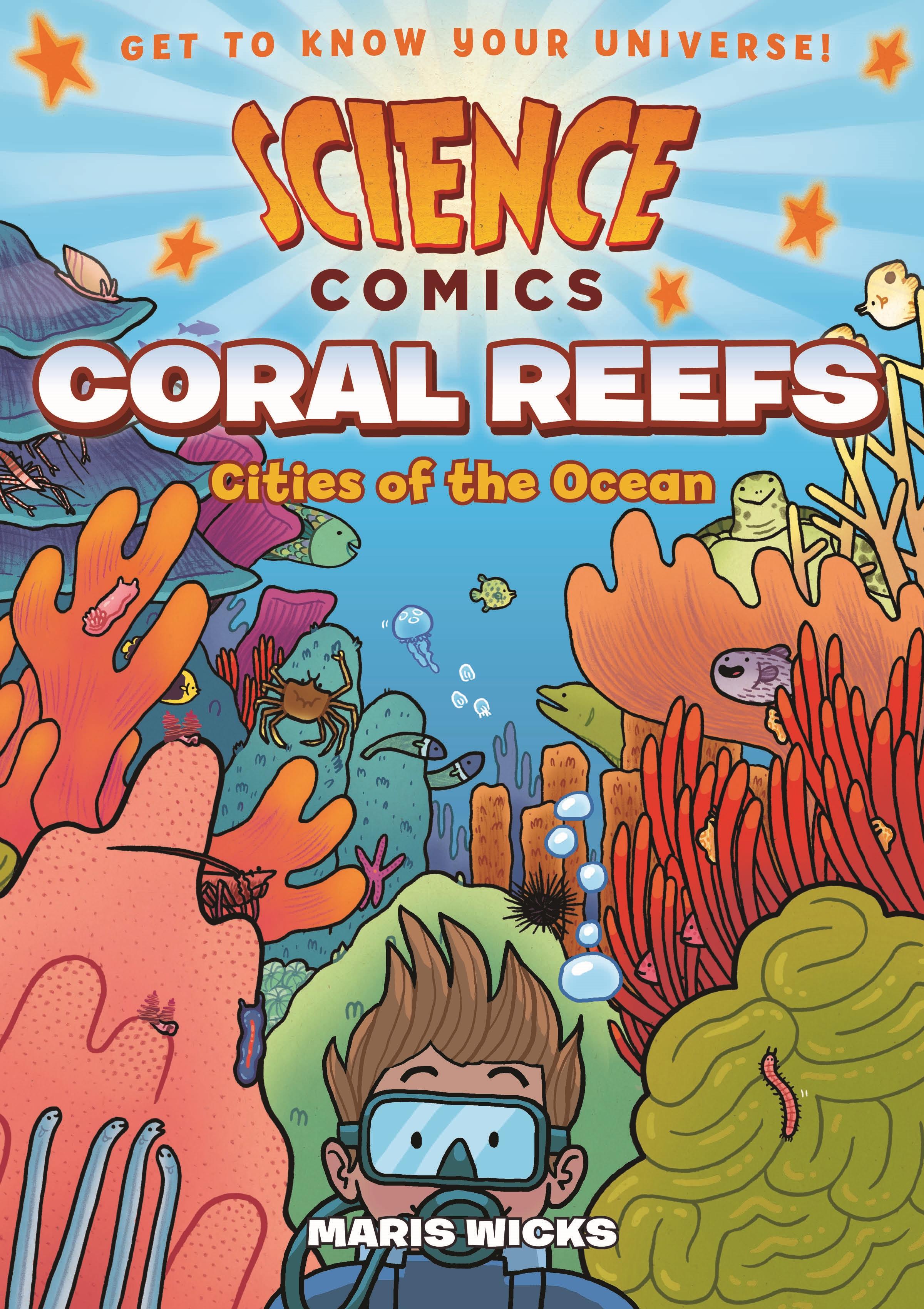 Vorderes Coverbild Science Comics: Coral Reefs