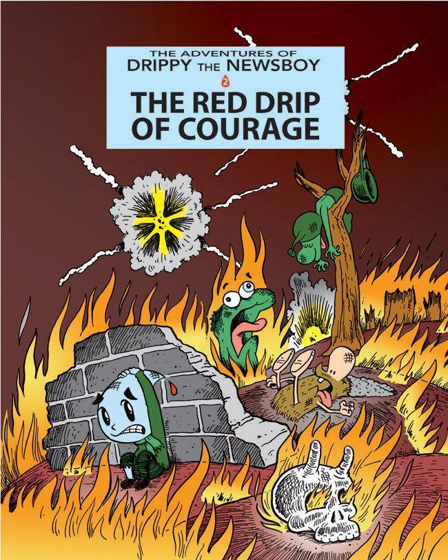 Vorderes Coverbild The Red Drip of Courage