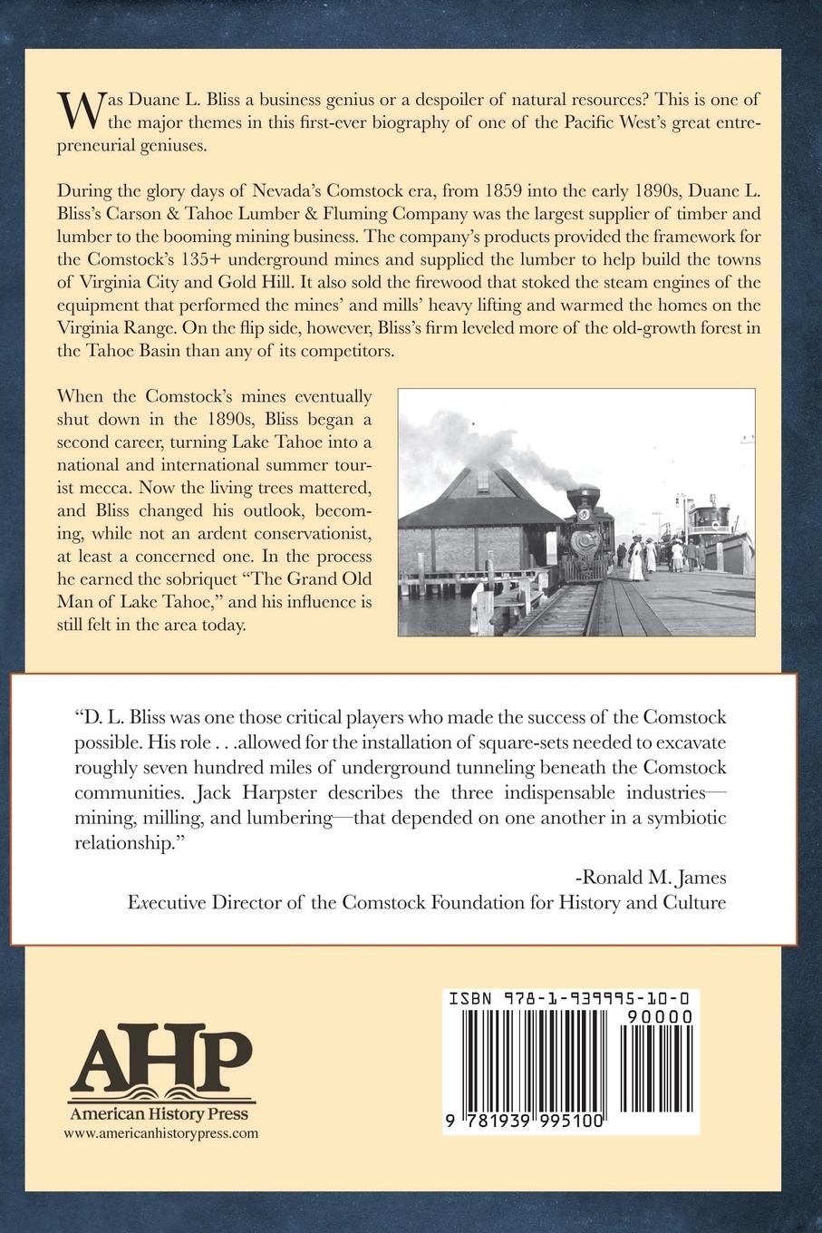 Rückseitencover Lumber Baron of the Comstock Lode