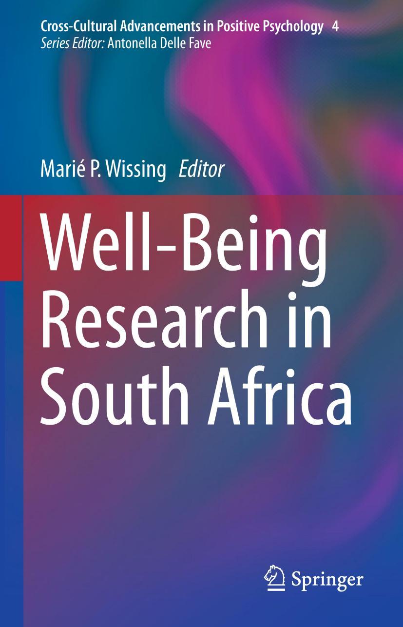 Vorderes Coverbild Well-Being Research in South Africa