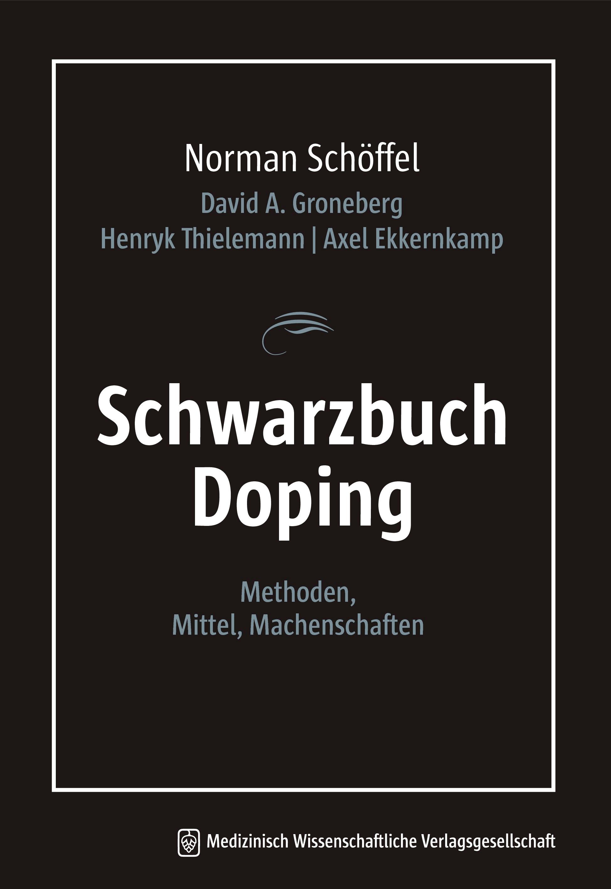 Vorderes Coverbild Schwarzbuch Doping