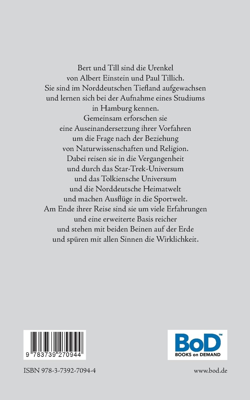 Rückseitencover Bert und Till auf der Suche nach Heimat