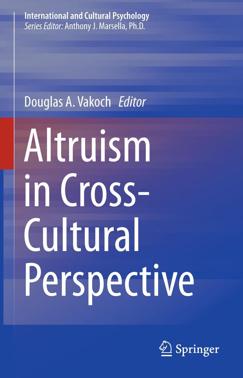 Vorderes Coverbild Altruism in Cross-Cultural Perspective