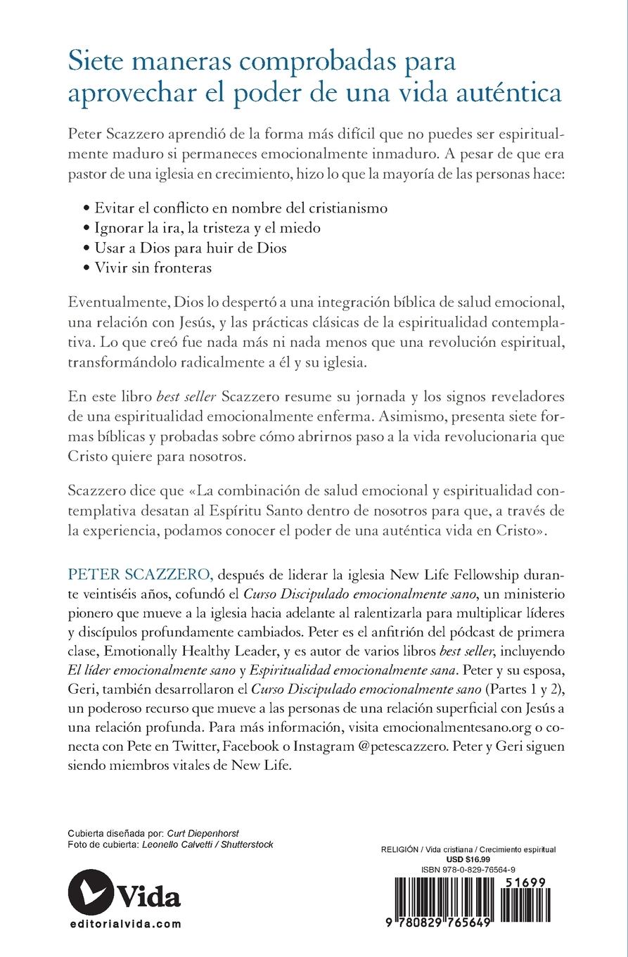 Rückseitencover La Espiritualidad Emocionalmente Sana