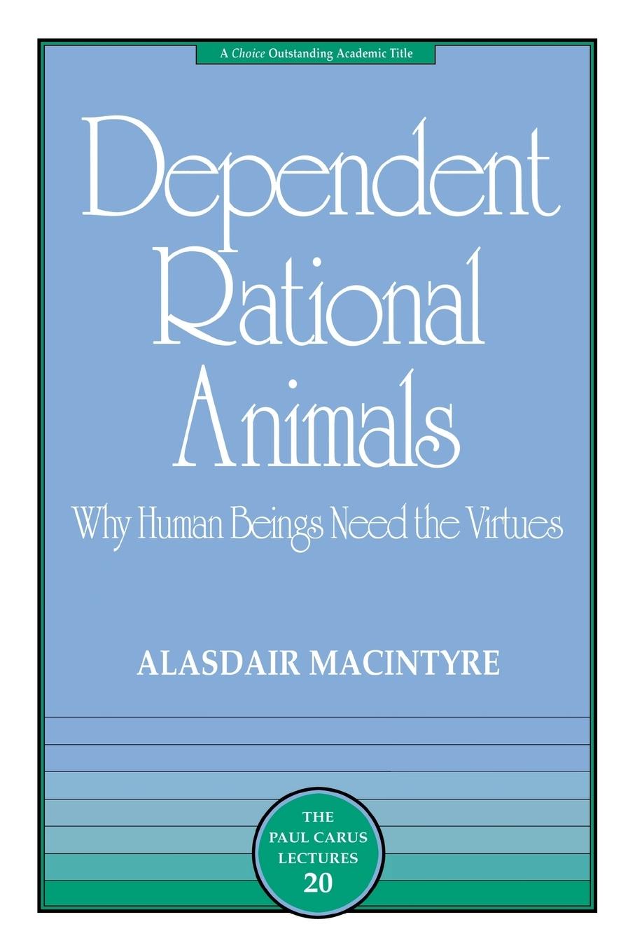 Vorderes Coverbild Dependent Rational Animals