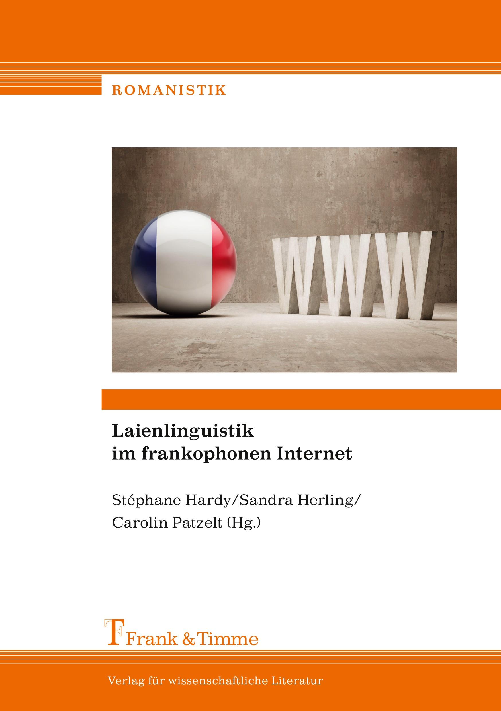 Vorderes Coverbild Laienlinguistik im frankophonen Internet