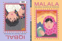Vorderes Coverbild Malala. Iqbal
