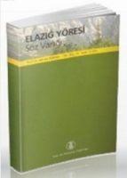 Vorderes Coverbild Elazig Yöresi Söz Varligi