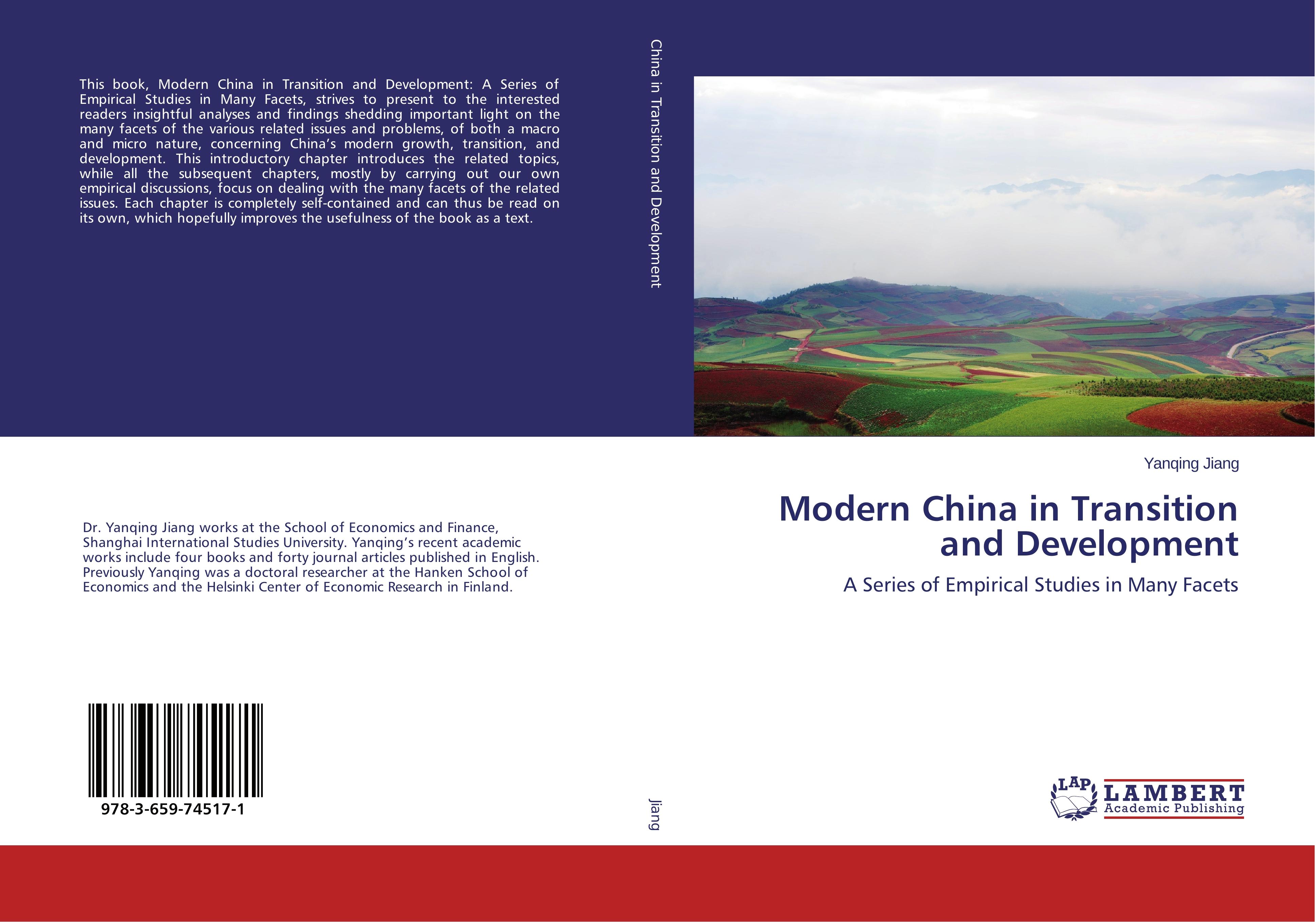 Vorderes Coverbild Modern China in Transition and Development