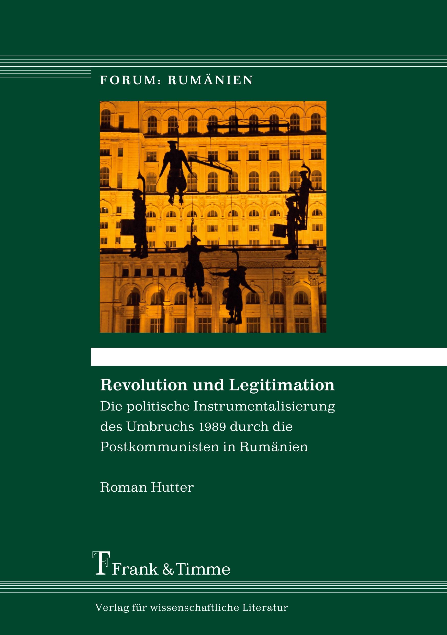 Vorderes Coverbild Revolution und Legitimation