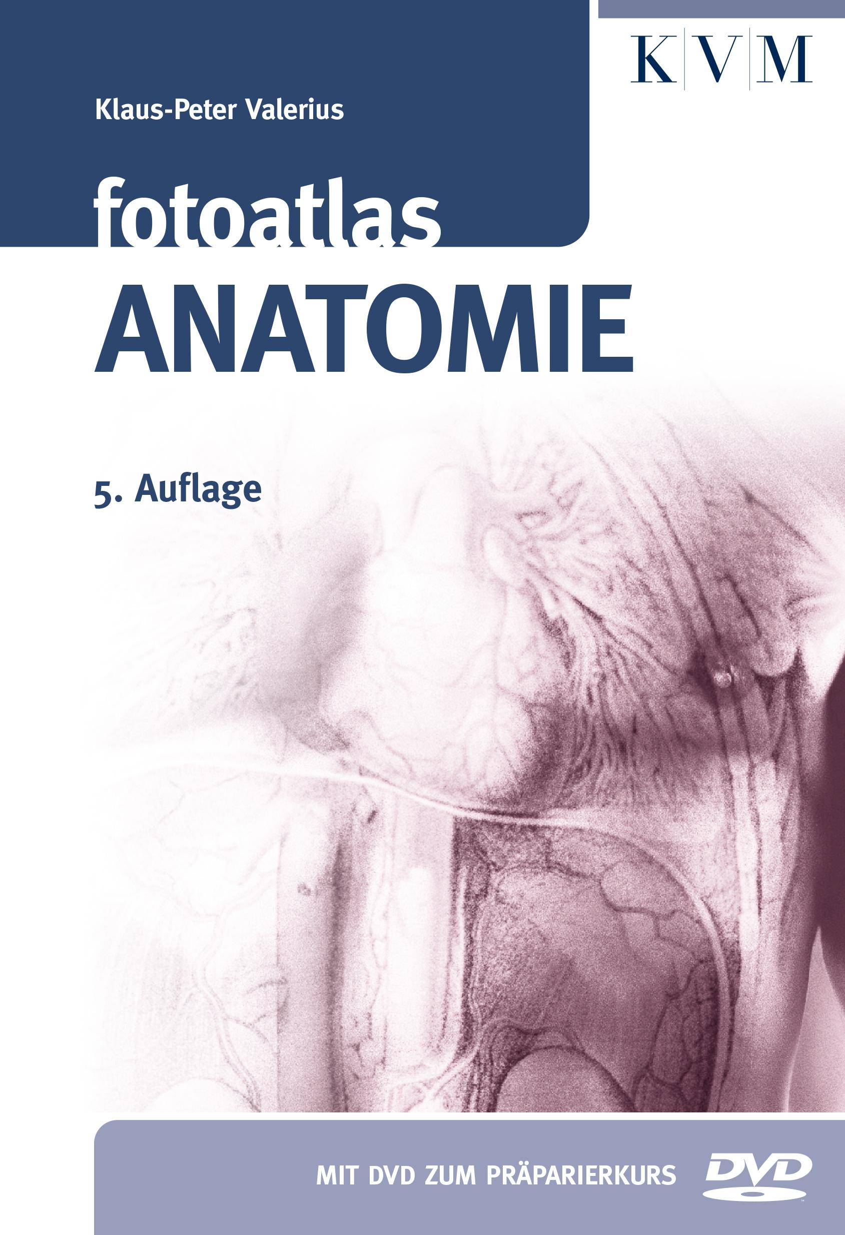 Vorderes Coverbild Fotoatlas Anatomie
