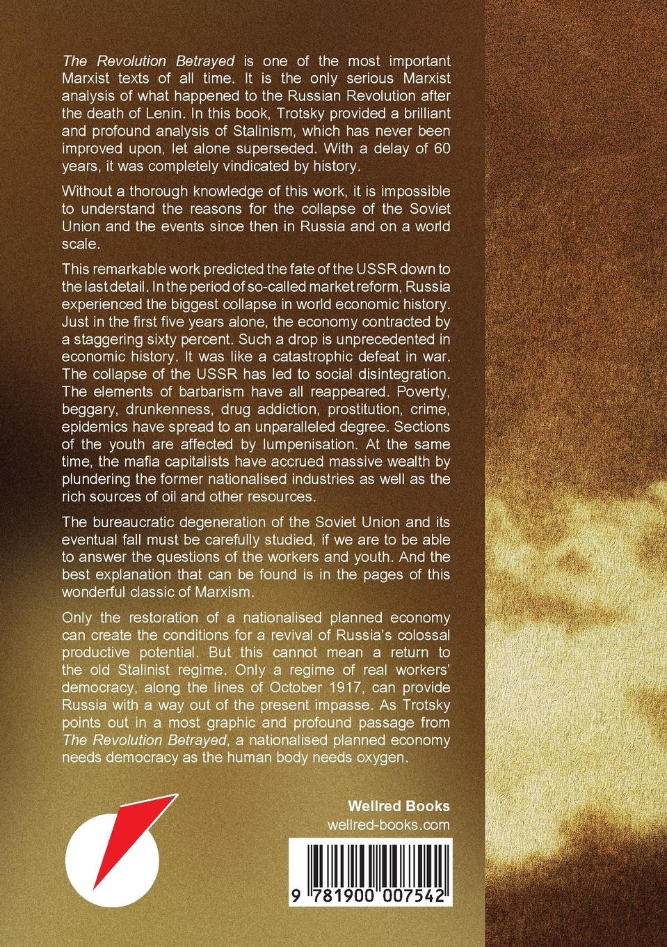 Rückseitencover The Revolution Betrayed