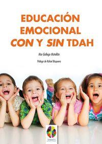 Vorderes Coverbild Educación emocional con y sin TDAH