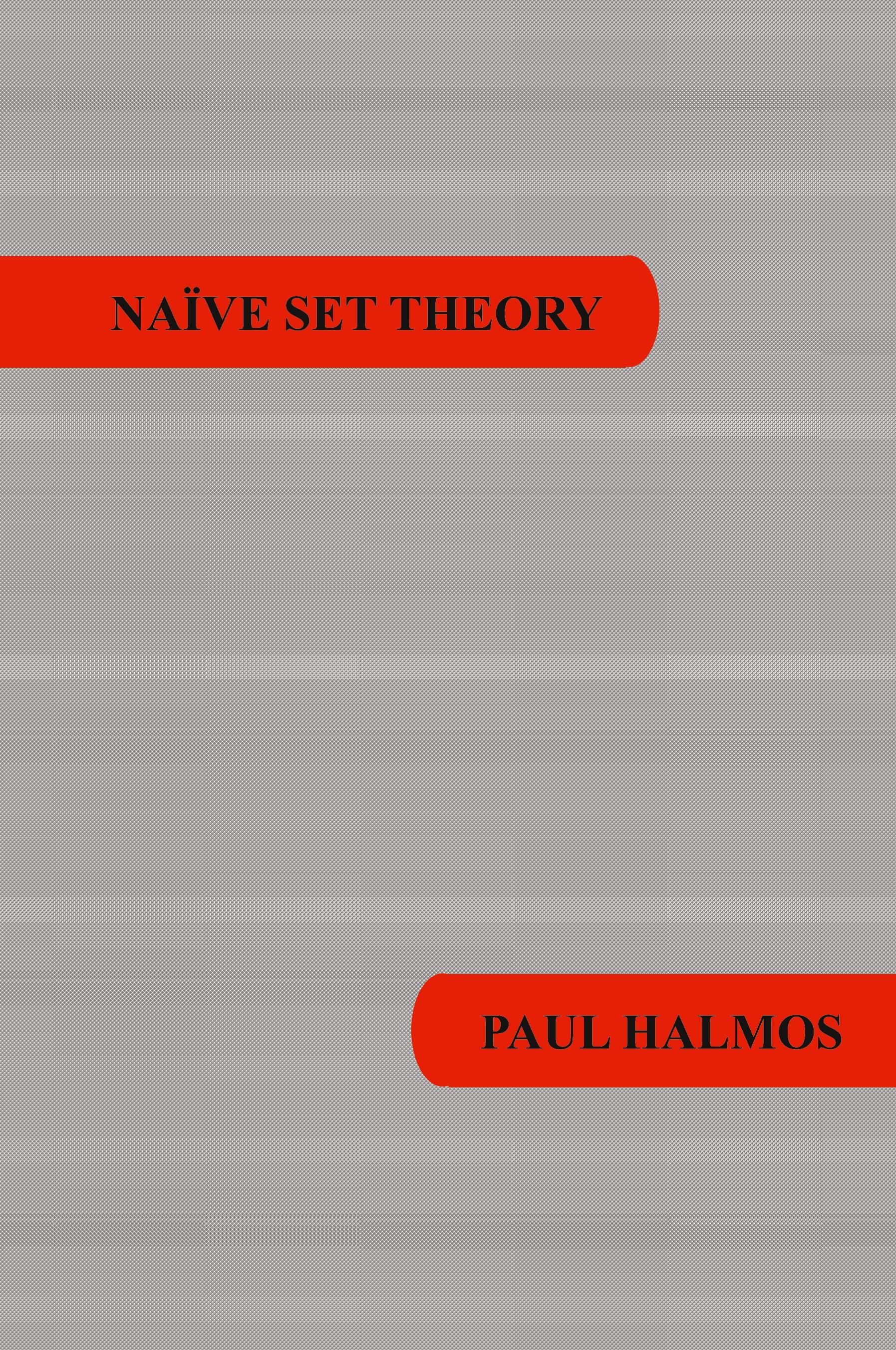 Vorderes Coverbild Naive Set Theory