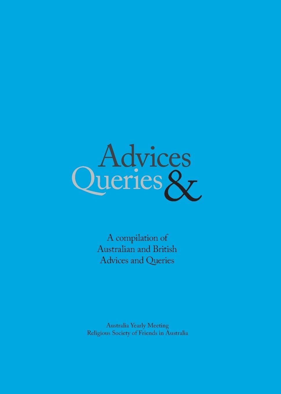 Vorderes Coverbild Advice & Queries