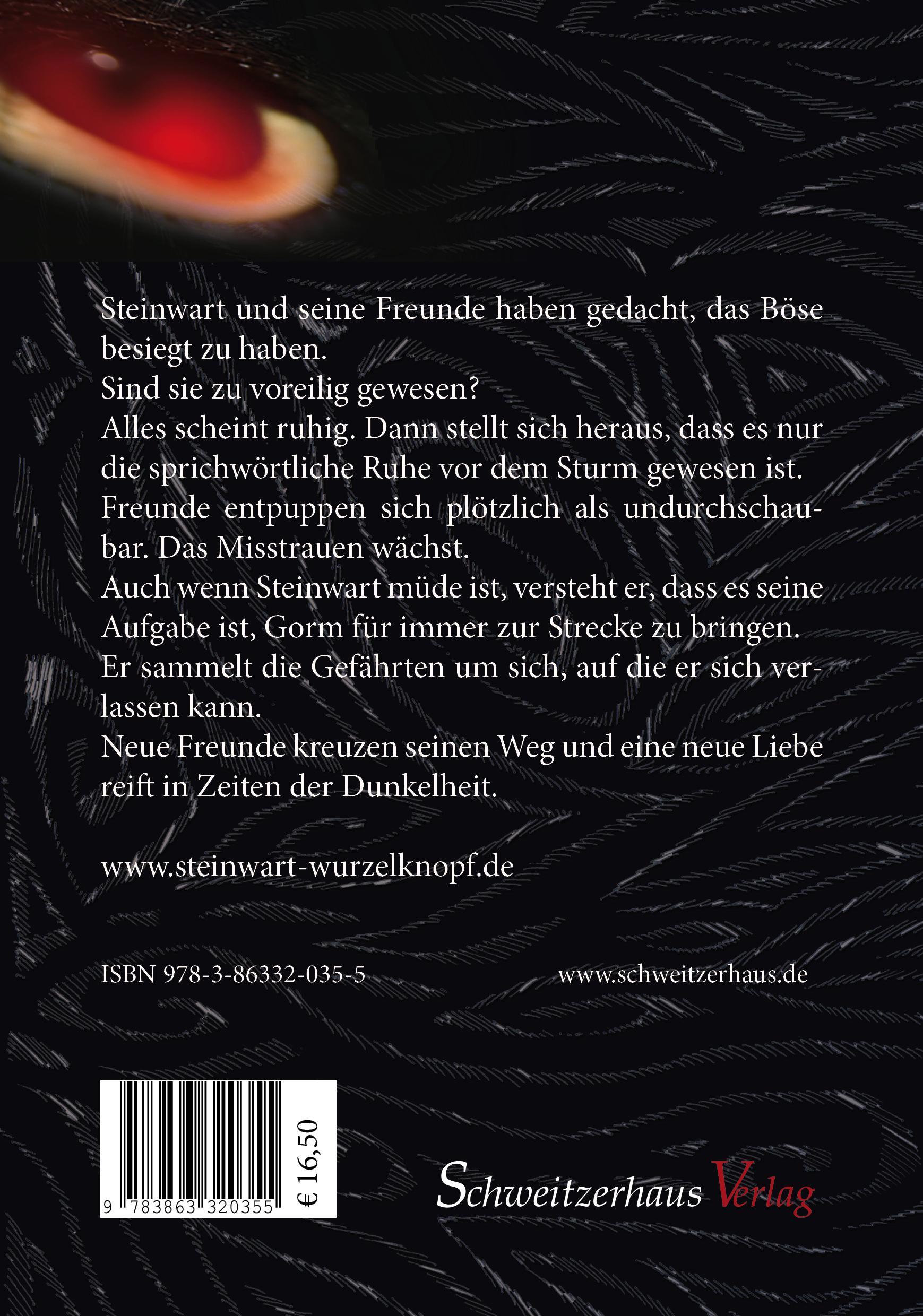 Rückseitencover Steinwart Wurzelknopf und die Ebene von Marsandt
