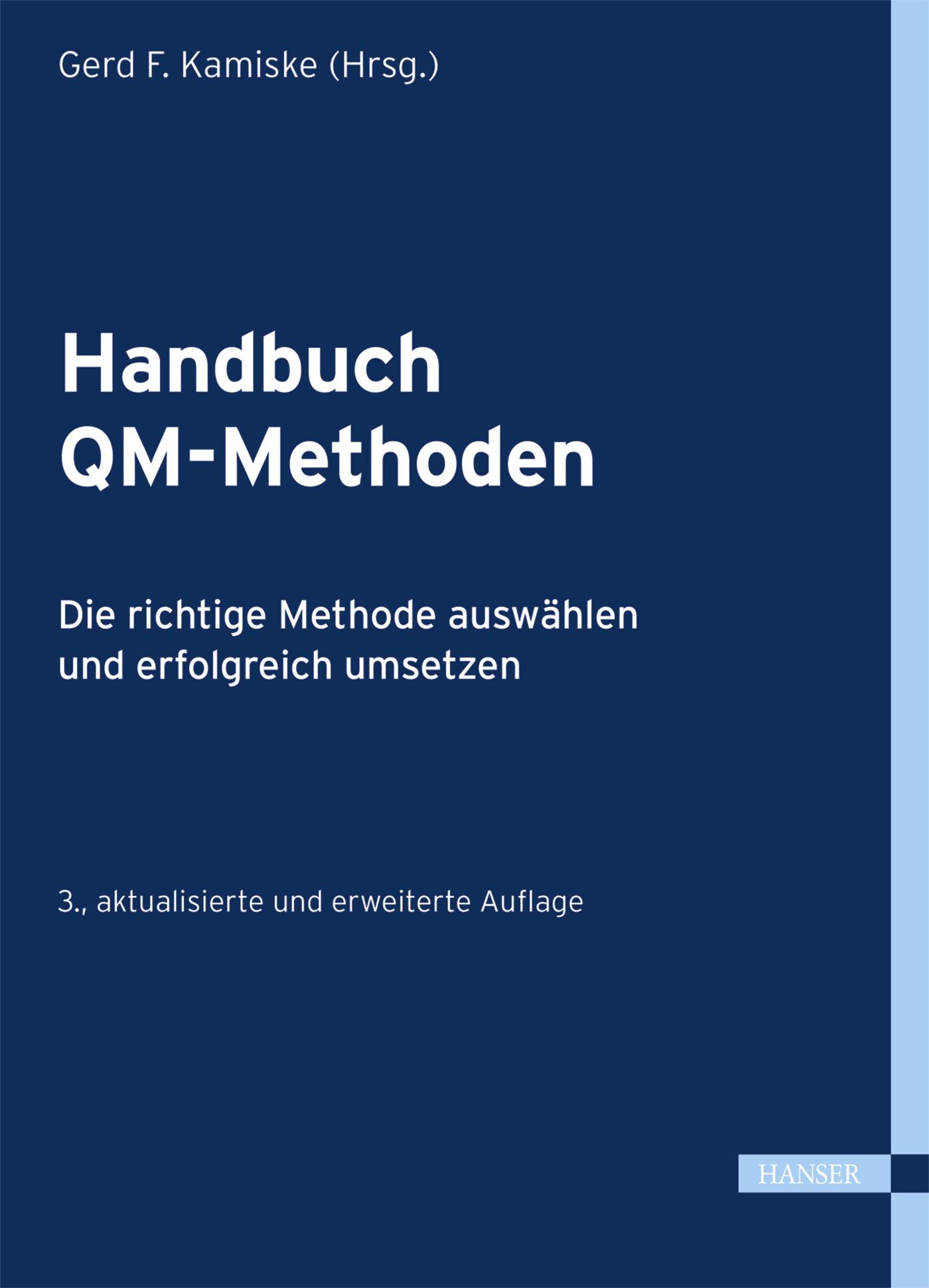Vorderes Coverbild Handbuch QM-Methoden