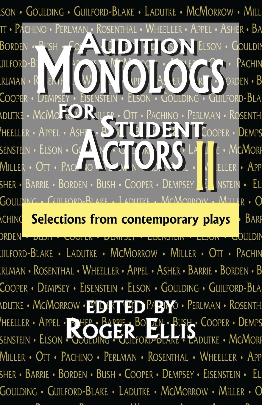 Vorderes Coverbild Audition Monologs for Student Actors II