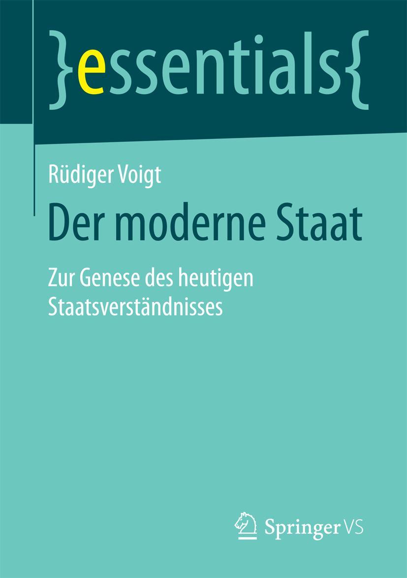 Vorderes Coverbild Der moderne Staat