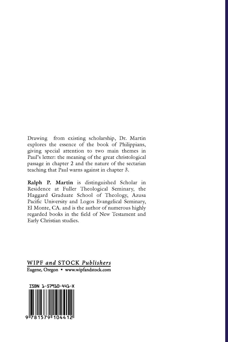 Rückseitencover Philippians