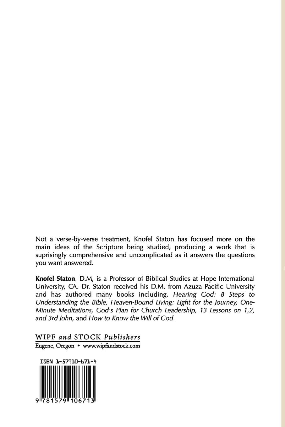 Rückseitencover Second Corinthians