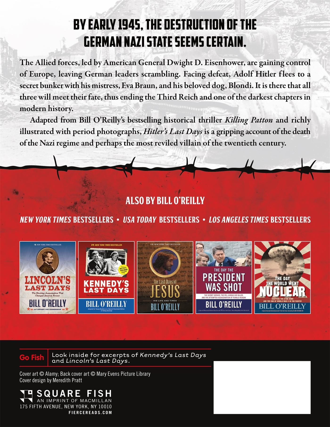 Rückseitencover Hitler's Last Days