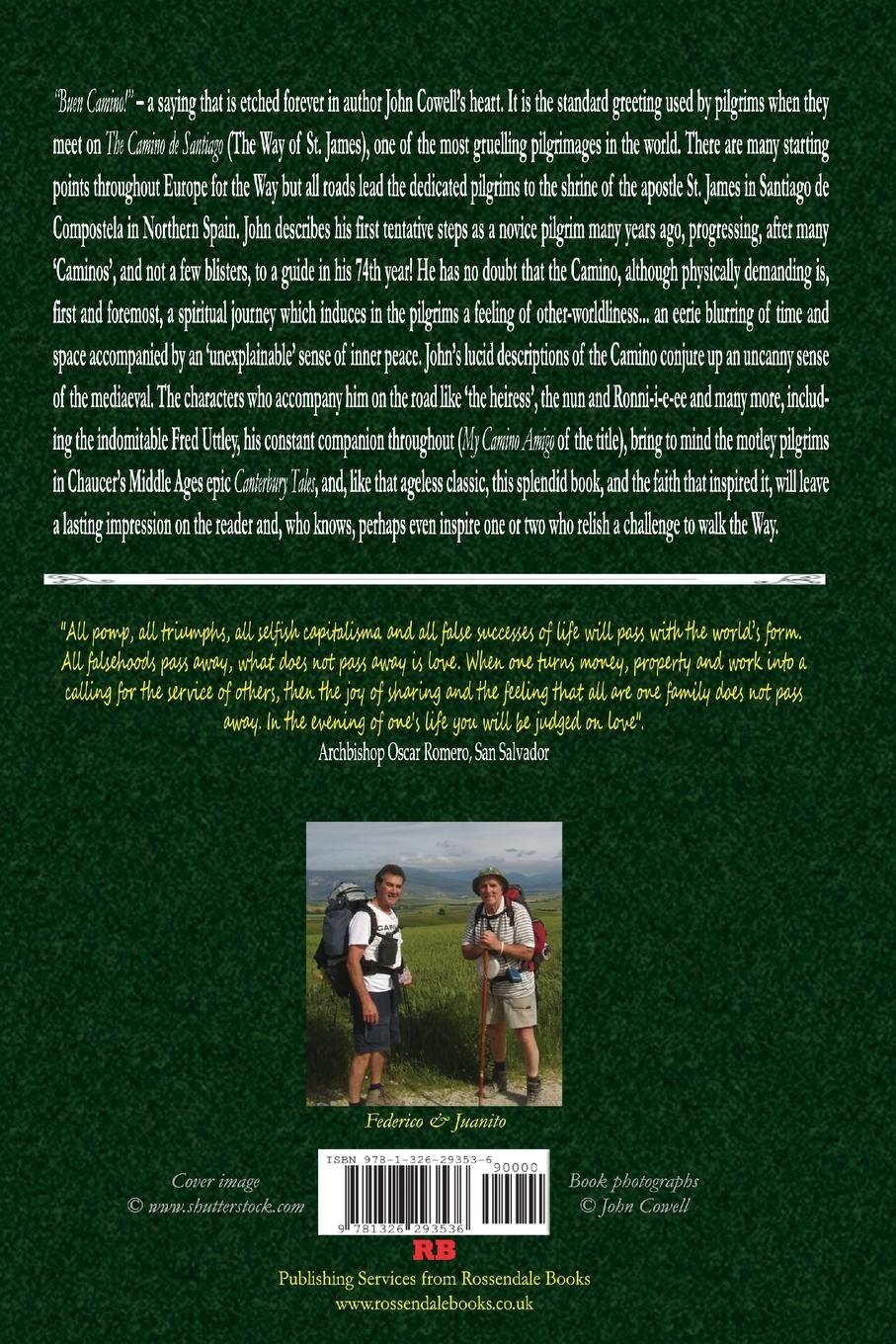 Rückseitencover My Camino Amigo