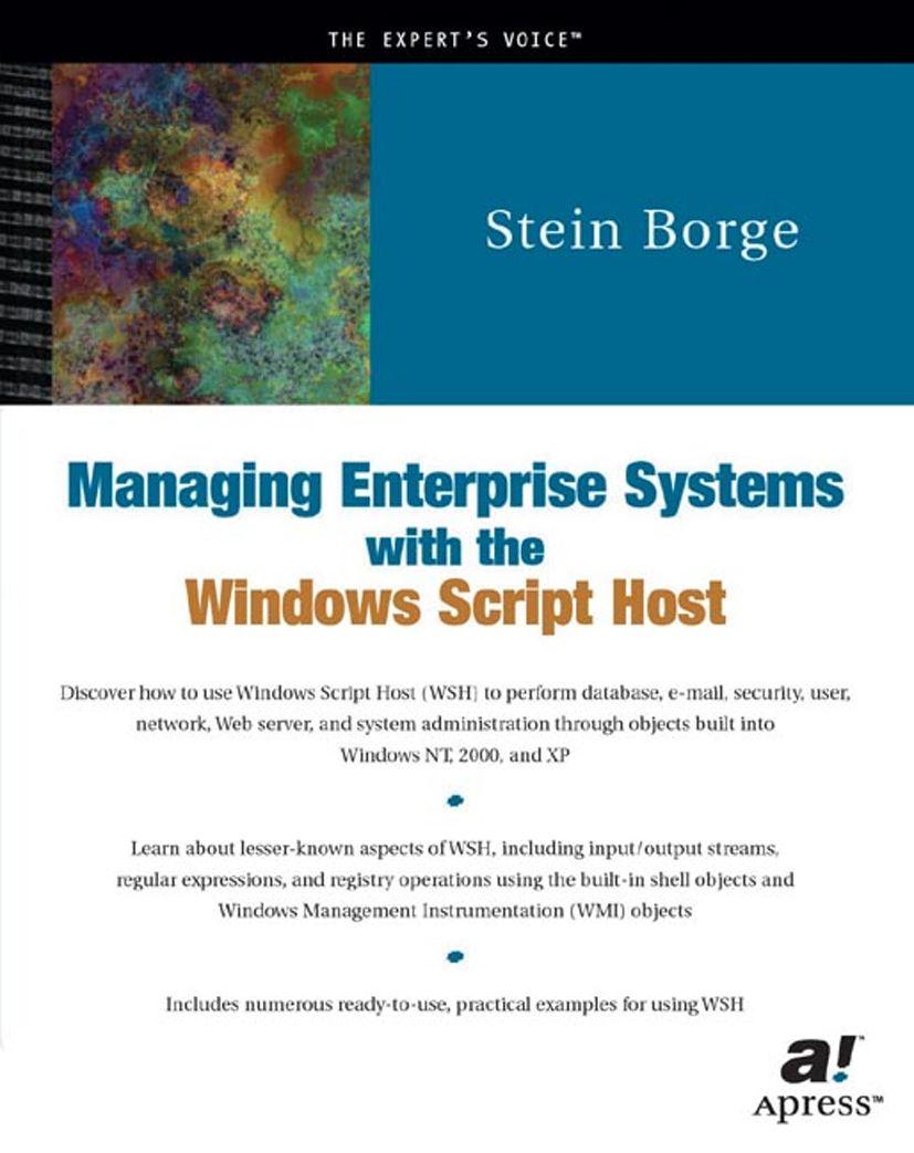 Vorderes Coverbild Managing Enterprise Systems with the Windows Script Host