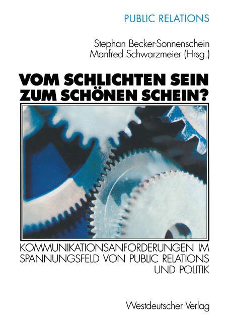 Vorderes Coverbild Vom schlichten Sein zum schönen Schein?