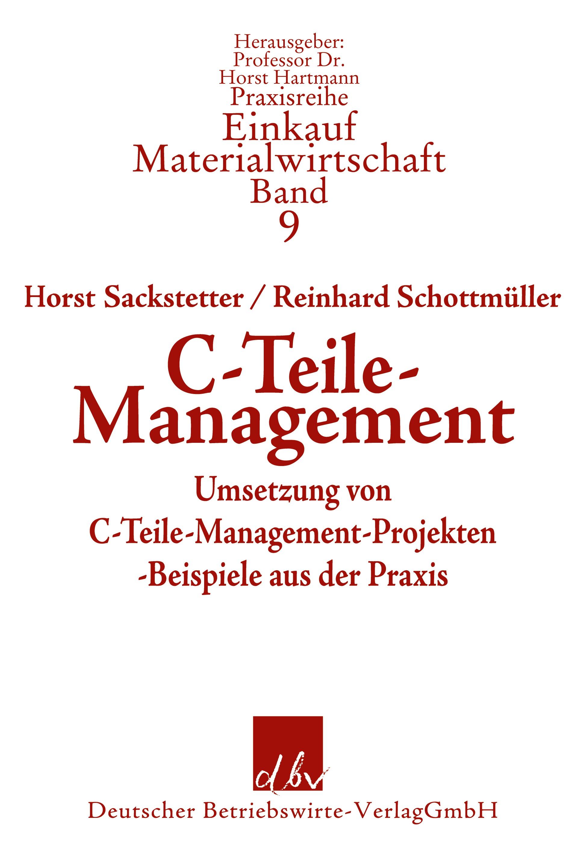 Vorderes Coverbild C-Teile-Management.