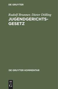 Vorderes Coverbild Jugendgerichtsgesetz