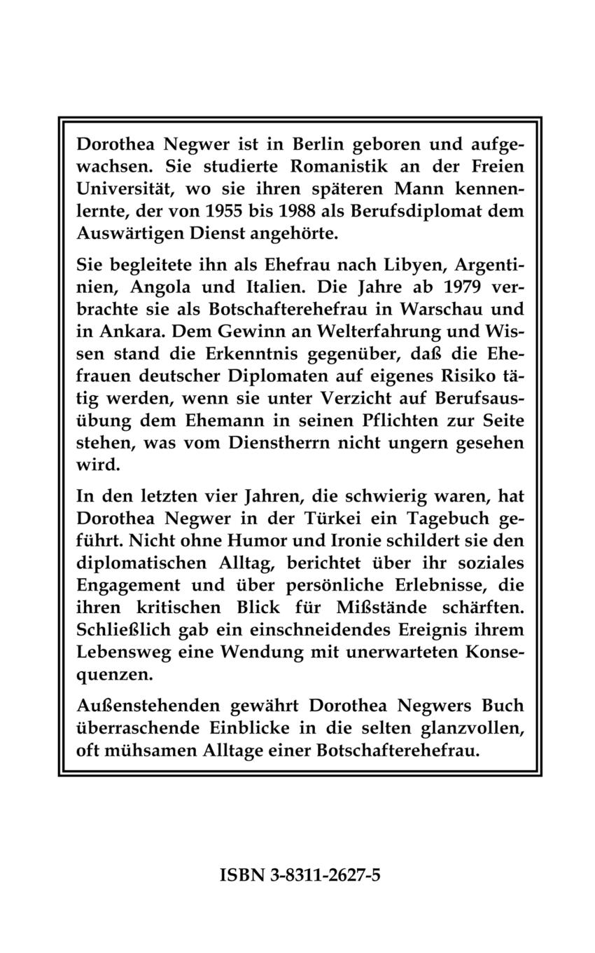 Rückseitencover Notizen aus Anatolien