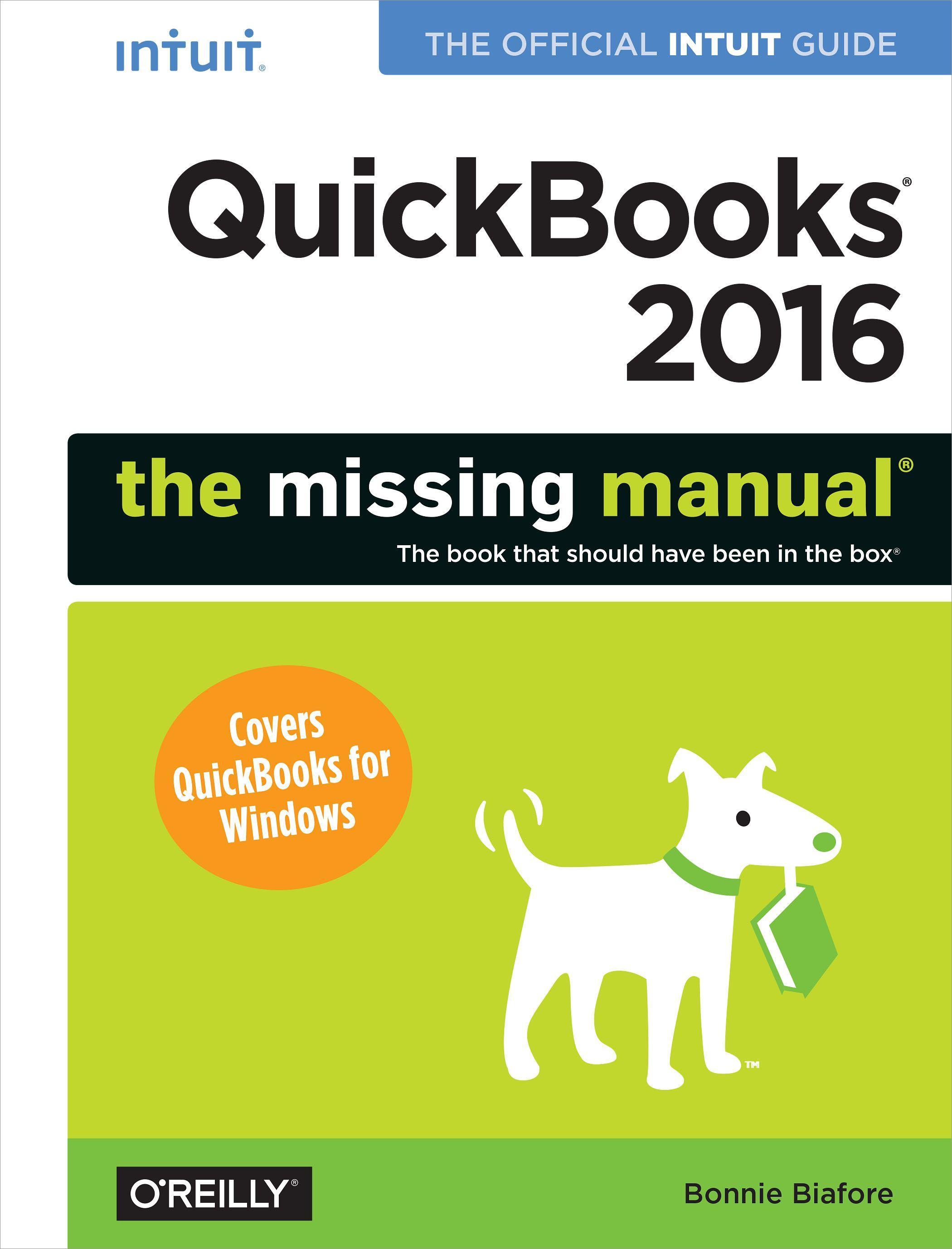 Vorderes Coverbild QuickBooks 2016: The Missing Manual