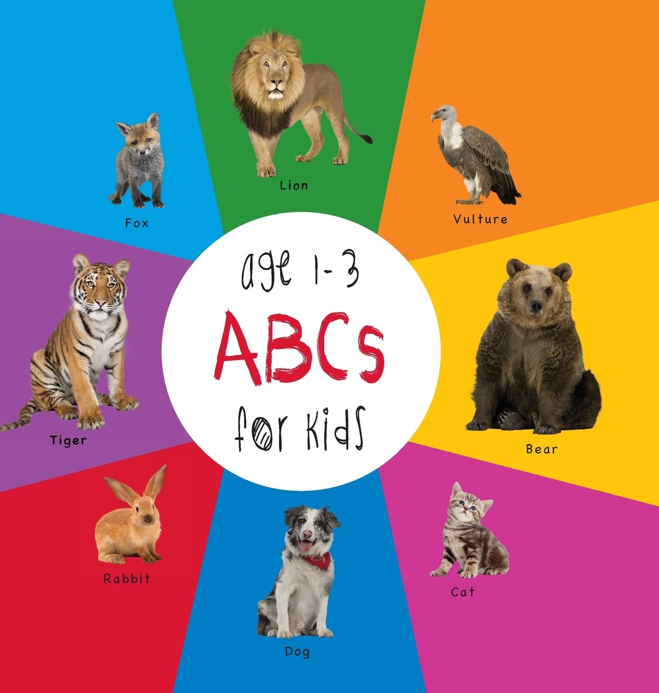 Vorderes Coverbild ABC Animals for Kids age 1-3 (Engage Early Readers