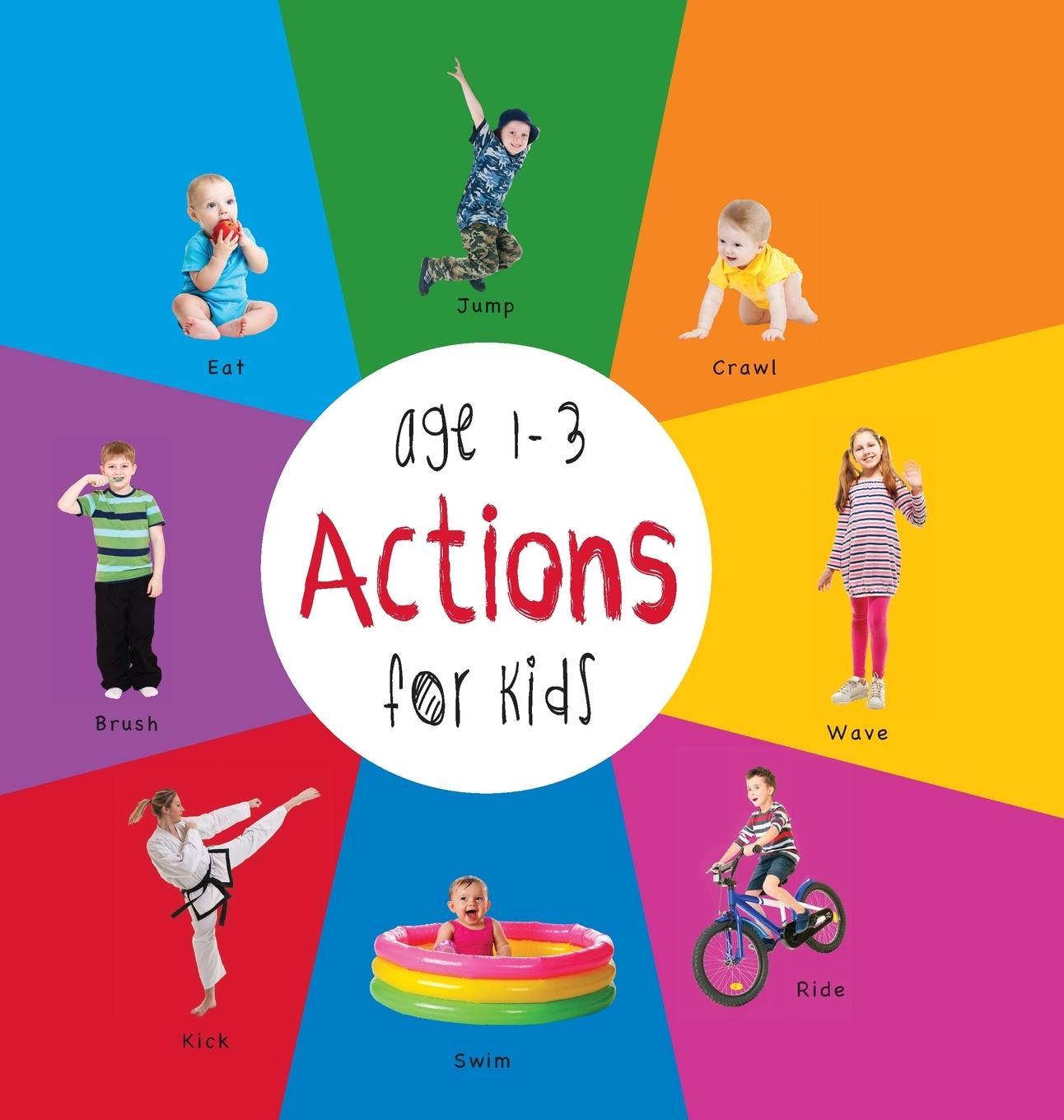 Vorderes Coverbild Actions for Kids age 1-3 (Engage Early Readers