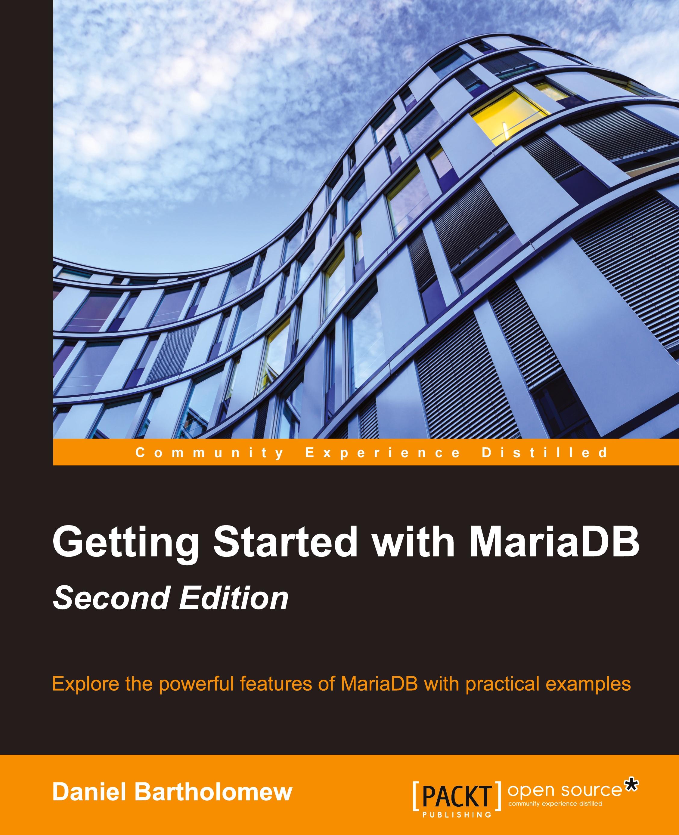 Vorderes Coverbild Getting Started with MariaDB - Second Edition