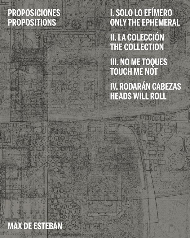 Vorderes Coverbild Max de Esteban: Propositions