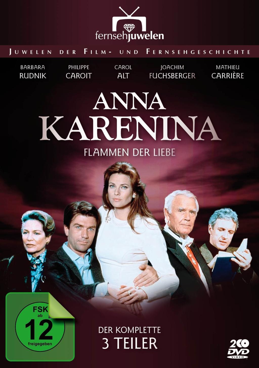 Vorderes Coverbild Anna Karenina - Flammen der Liebe
