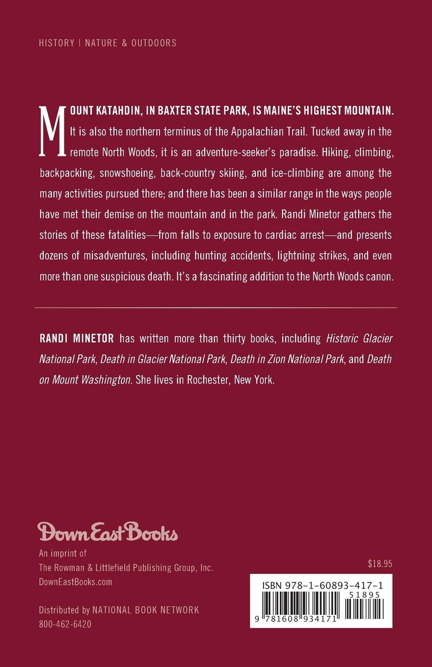 Rückseitencover Death on Katahdin