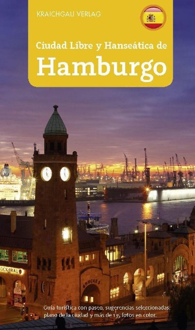 Vorderes Coverbild Stadtführer Hamburg spanisch