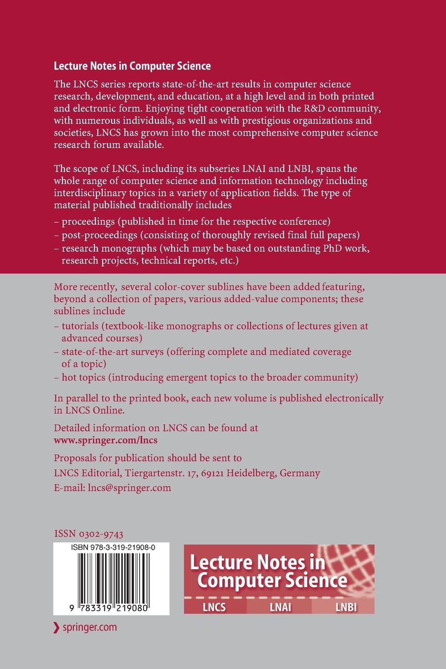 Rückseitencover Parallel Computing Technologies