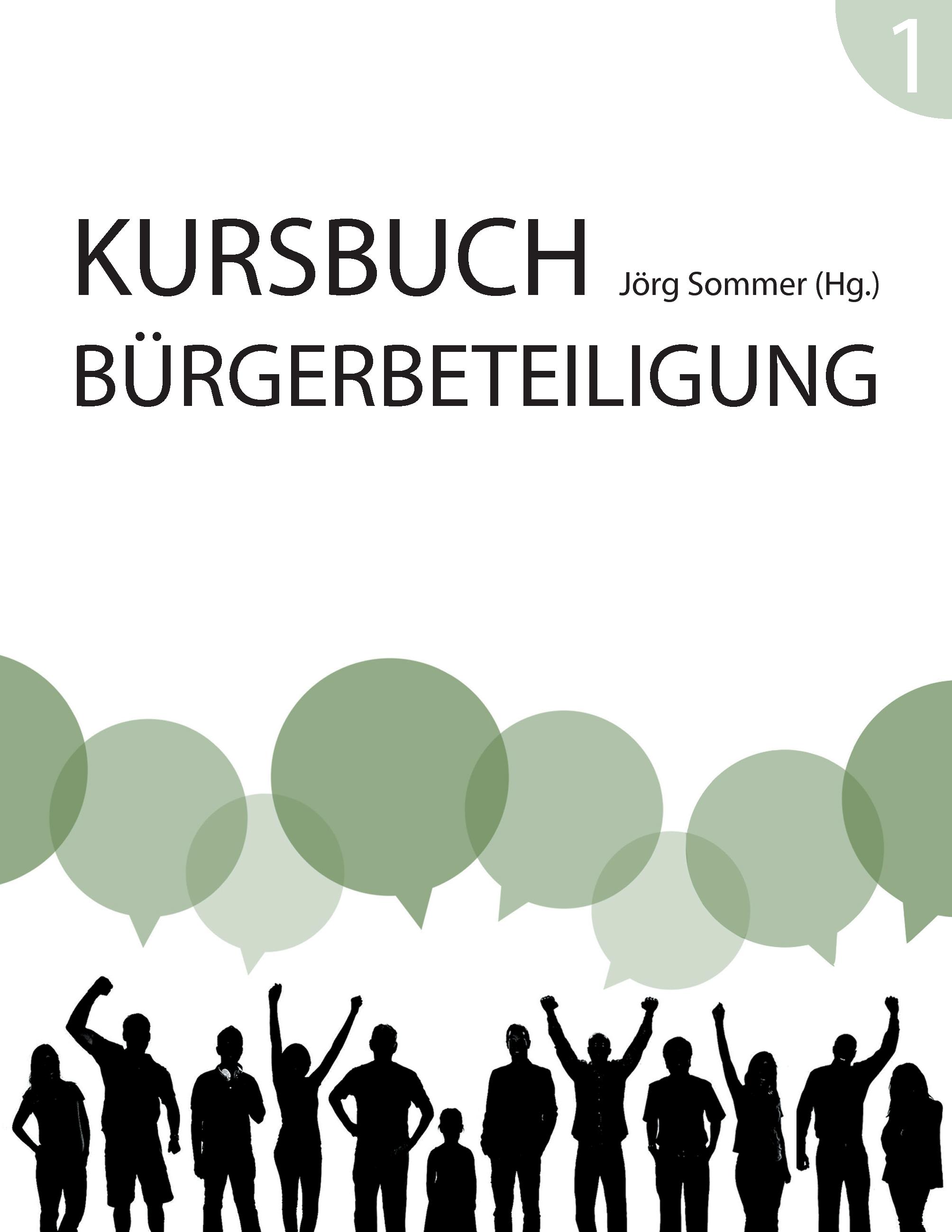 Vorderes Coverbild Kursbuch Bürgerbeteiligung