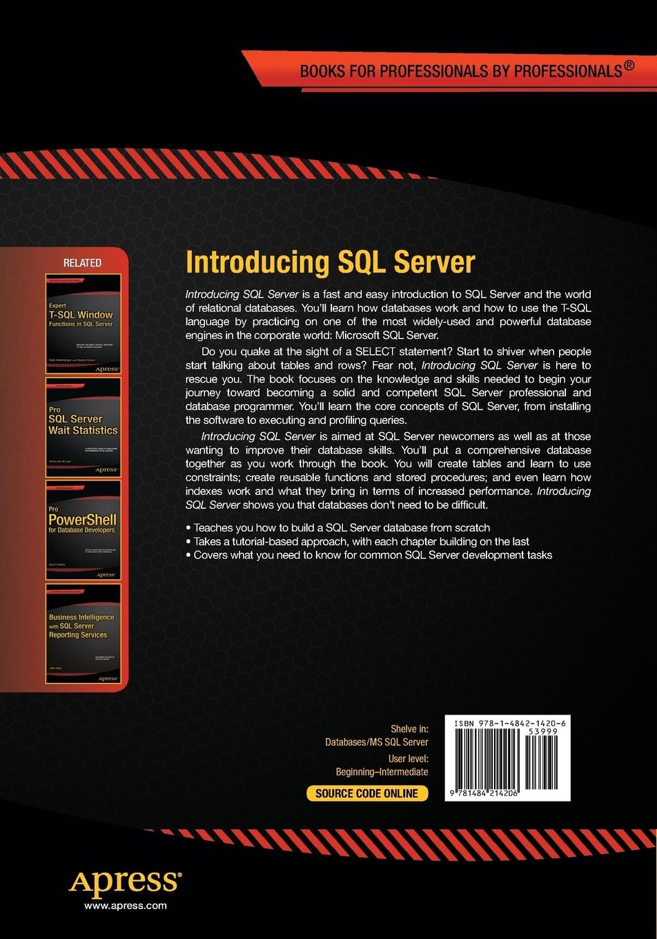 Rückseitencover Introducing SQL Server